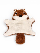 Игрушка текстильная «Белка летяга», 15×11 с, с пищалкой, шуршащая, коричневая  (артикул 10949549)  большой выбор товаров оптом и в розницу по низким ценам с доставкой