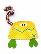 Мягкая игрушка для собак «Монстрик с канатом», 23 см, с пищалкой, жёлтая  (артикул 10949551)  большой выбор товаров оптом и в розницу по низким ценам с доставкой