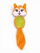 Мягкая игрушка для собак «Белка», 36 см, с пищалкой, оранжевая  (артикул 10949554)  большой выбор товаров оптом и в розницу по низким ценам с доставкой