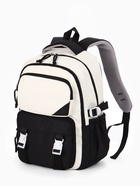 Рюкзак 29*13*40 см, 2 отд, 5 н/карм, Комби. черный/белый  (артикул 10961108)  большой выбор товаров оптом и в розницу по низким ценам с доставкой