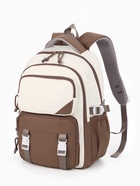 Рюкзак 29*13*40 см, 2 отд, 5 н/карм, Комби. коричневый/белый  (артикул 10961109)  большой выбор товаров оптом и в розницу по низким ценам с доставкой