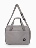 Сумка дорожная «Полёт», наружный карман, длинный ремень, 30×20×40 см, серая - Фото 2