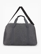 Сумка дорожная, 2 кармана, длинный ремень, 53×23×34 см, серая - Фото 4