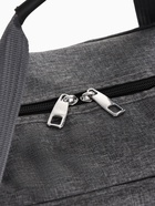 Сумка дорожная, 2 кармана, длинный ремень, 53×23×34 см, серая - Фото 5