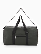 Сумка дорожная, искусственная кожа, 2 кармана, длинный ремень, 54×26×29 см, зелёная  (артикул 10961235)  большой выбор товаров оптом и в розницу по низким ценам с доставкой