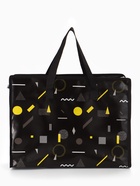 Сумка хозяйственная «Геометрия», на молнии, 40×15×30 см, чёрная  (артикул 10963967)  большой выбор товаров оптом и в розницу по низким ценам с доставкой