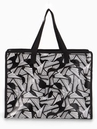 Сумка хозяйственная «Абстракция», на молнии, 40×15×30 см, чёрная  (артикул 10963968)  большой выбор товаров оптом и в розницу по низким ценам с доставкой