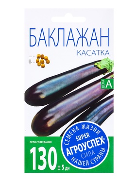 Семена Баклажан Касатка Агроуспех 0,3г (350)  (артикул 10965674)  большой выбор товаров оптом и в розницу по низким ценам с доставкой