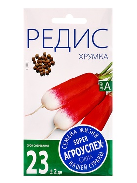 Семена Редис Хрумка Агроуспех 3г (100)  (артикул 10965718)  большой выбор товаров оптом и в розницу по низким ценам с доставкой
