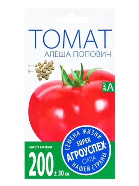Семена Томат Алеша Попович Агроуспех 0,2г (300)