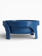 Миска, 600 мл, фигурная, с ножками, пластик, синяя  (артикул 10951635)  большой выбор товаров оптом и в розницу по низким ценам с доставкой