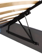 Кровать двуспальная «Агата», с подъёмным механизмом, 1600×2000 мм, велюр, цвет графит - Фото 11