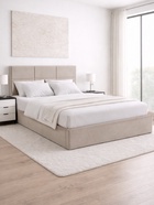 Кровать двуспальная «Агата», с подъёмным механизмом, 1600×2000 мм, велюр, цвет бежевый - Фото 6