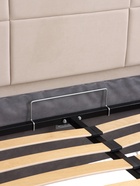 Кровать двуспальная «Агата», с подъёмным механизмом, 1600×2000 мм, велюр, цвет бежевый - Фото 8