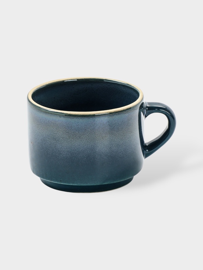 УЦЕНКА Чайная пара Blu reattivo, чашка 200 мл, блюдце 15.5 см, h=6.5 см - Фото 1