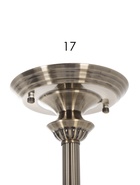 Люстра ЭкономСвет 13060/5AB, 5×40 Вт, E27, 60×60×30 см, бронза 10986803