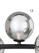 Светильник подвесной ЭкономСвет 13100/7MBK, 7×7 Вт, G9, 93×28×17-90 см, чёрный - Фото 6