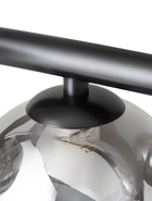 Светильник подвесной 13100/7MBK, 7х7Вт, G9, 93х28х17-90 см, чёрный 10986804