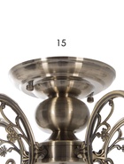 Люстра ЭкономСвет 4671/5AB, 5×40 Вт, E27, 55×55×33 см, бронзовая - Фото 5