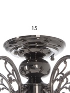 Люстра ЭкономСвет 4671/5AN, 5×40 Вт, E27, 55×55×33 см, цвет чёрный хром - Фото 5