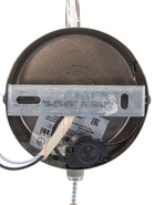 Бра 4671/1wAN, 1х40Вт, E27, 30х10х18 см, цвет черный хром  (артикул 10986809)  большой выбор товаров оптом и в розницу по низким ценам с доставкой