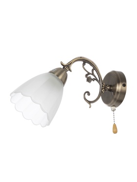 Бра 4671/1wAB, 1х40Вт, E27, 30х10х18 см, цвет бронза  (артикул 10986811)  большой выбор товаров оптом и в розницу по низким ценам с доставкой