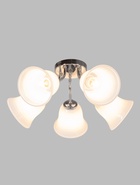 Люстра 20130/5CR, 5х40Вт, E27, 50х50х20 см, цвет хром  (артикул 10986813)  большой выбор товаров оптом и в розницу по низким ценам с доставкой