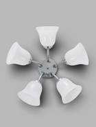 Люстра ЭкономСвет 20130/5CR, 5×40 Вт, E27, 50×50×20 см, цвет хром - Фото 4