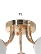 Люстра ЭкономСвет 20130/5GD, 5×40 Вт, E27, 50×50×20 см, золотая - Фото 5