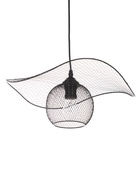 Светильник подвесной ЭкономСвет 10297/1MBK, 1×40 Вт, E27, 42×42×17-80 см, чёрный - Фото 2