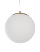 Светильник подвесной 10274/1GD, 1х40Вт, E27, 13,5х13,5х13-75 см, цвет золото/белый  (артикул 10986818)  большой выбор товаров оптом и в розницу по низким ценам с доставкой