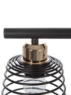 Светильник подвесной 30135/4BK, 4х40Вт, E27, 69х15х20-75 см, чёрный/золото 10986819