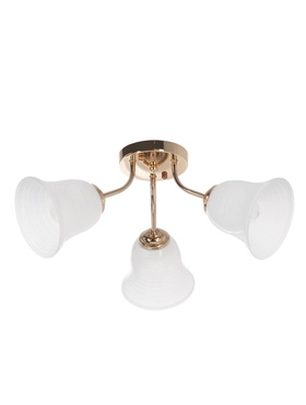 Люстра 20130/3GD, 3х40Вт, E27, 50х50х20 см, цвет золото  (артикул 10986822)  большой выбор товаров оптом и в розницу по низким ценам с доставкой