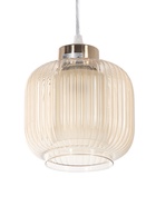 Светильник подвесной 10298/1GD, 1х40Вт, E27, 15х15х18-80 см, цвет золото/янтарь  (артикул 10986824)  большой выбор товаров оптом и в розницу по низким ценам с доставкой