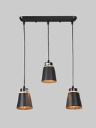 Светильник подвесной 30136/3L BK, 3х40Вт, E27, 84,5х12х20-90 см, чёрный  (артикул 10986825)  большой выбор товаров оптом и в розницу по низким ценам с доставкой