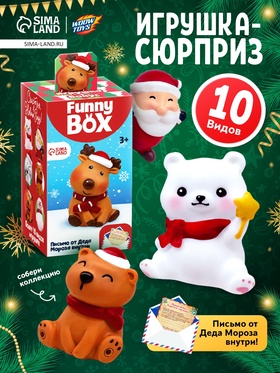 УЦЕНКА Набор для детей Funny Box «Новый Год» Набор: письмо, инструкция, МИКС 10990221