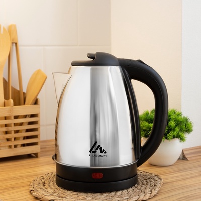 УЦЕНКА Чайник электрический Luazon LSK-1805, металл, 1.8 л, 1500 Вт, серебристый