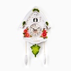 УЦЕНКА Часы настенные интерьерные большие с кукушкой «Замок фей», плавный ход, 44×26 см 10990254