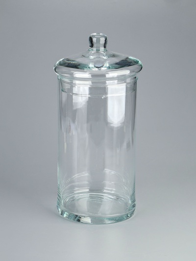 УЦЕНКА Ваза "Падерборн", трубка-146 с крышкой 14,5х30см (h-25см без/крышки)