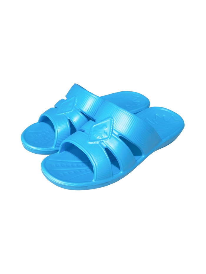 Сланцы женские «Флора», размер 40-41, васильковые - Фото 1