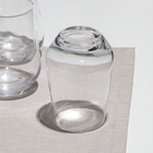 УЦЕНКА Набор стаканов, 400 мл, d=6 см, h=12 см, 5 шт., стекло, прозрачный - Фото 3