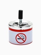 УЦЕНКА Пепельница для дома бездымная «Не курить», для сигарет и стиков, 12.5×9 см - Фото 1