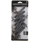 УЦЕНКА Уголь прессованный черный 6 штук в наборе (2шт-мягкий,2шт-средний,2шт-твердый) 10990285