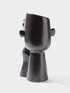 Ваза для цветов «Причуда», 9.5×9.5×27 см, керамика, чёрно-золотая  (артикул 10990286)  большой выбор товаров оптом и в розницу по низким ценам с доставкой