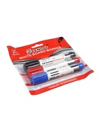 УЦЕНКА Набор маркеров для доски 3мм на блистере 3 штуки-3 цвета - Фото 2