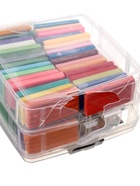 УЦЕНКА Набор глина полимерная запекаемая, 50 штук, 42 по, 20 г, с аксессуарамив кейсе - Фото 4