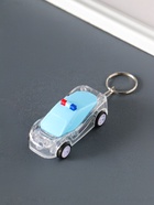 Брелок - фонарик для ключей на кольце «Полицейский автомобиль», мигает, инерционный, 7×3×1.5 см, МИКС - Фото 2