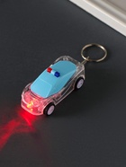 Брелок - фонарик для ключей на кольце «Полицейский автомобиль», мигает, иннерционный, 7×3×1.5 см, МИКС (12 шт) - фото 809493740