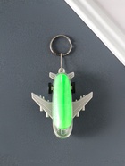 Брелок - фонарик для ключей на кольце «Самолёт», мигает, иннерционный, 7×6×1.8 см, МИКС  (артикул 10961585)  большой выбор товаров оптом и в розницу по низким ценам с доставкой