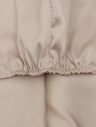 Чалма - тюрбан для волос MINAKU, 25×68 см, тенсель, бежевая - Фото 3